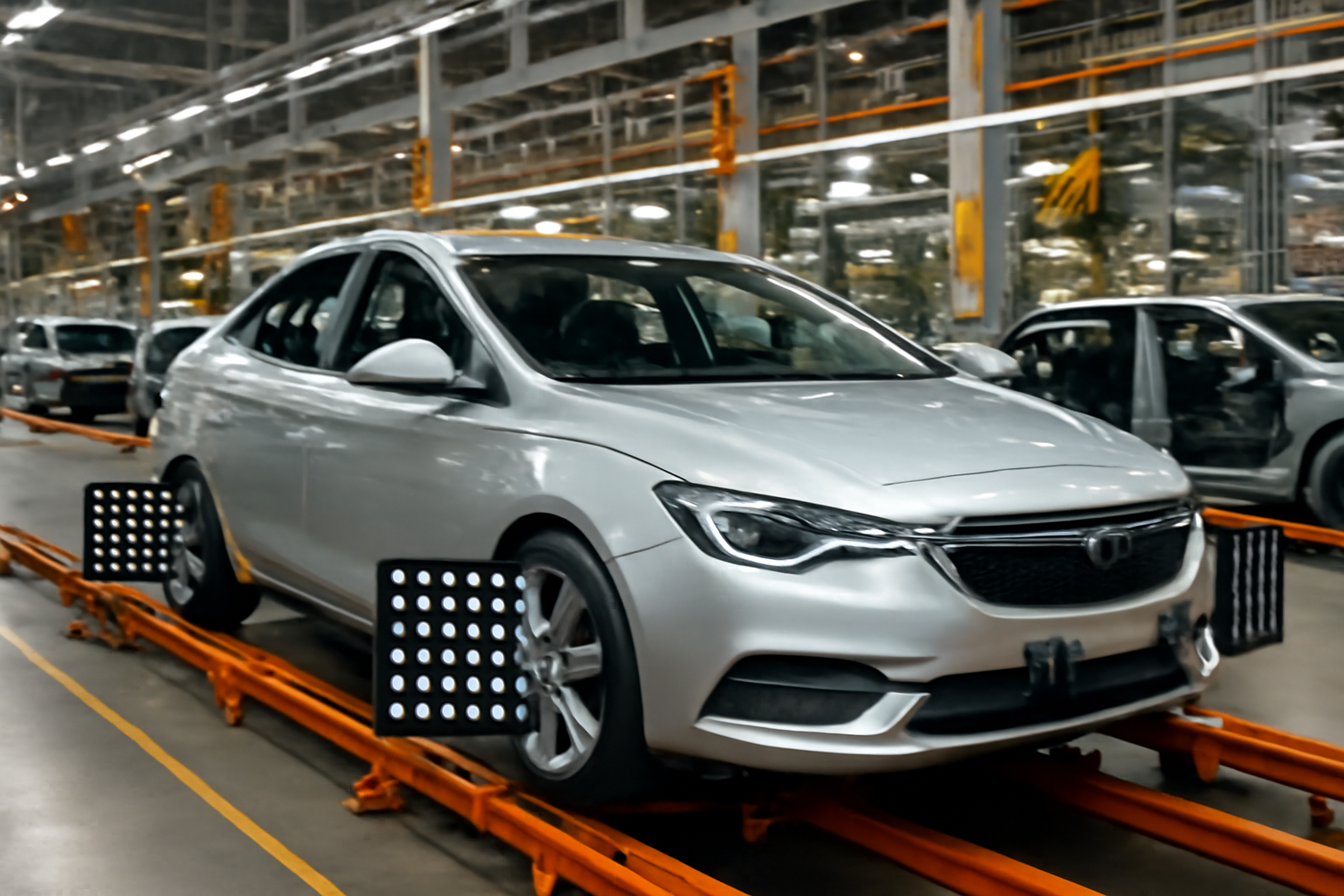 Car Alignment Turn Plates application