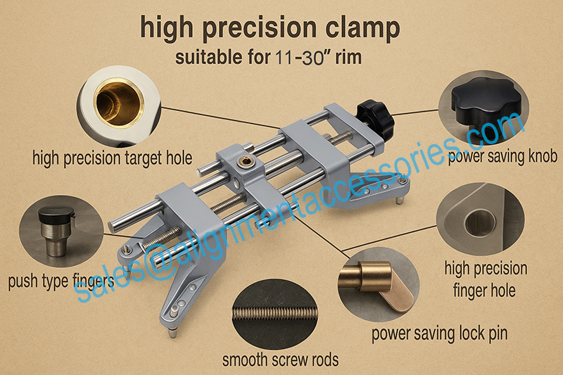 The advantages for truck wheel alignment clamp